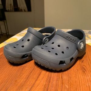 Grey blue Crocs  classic kids clog
